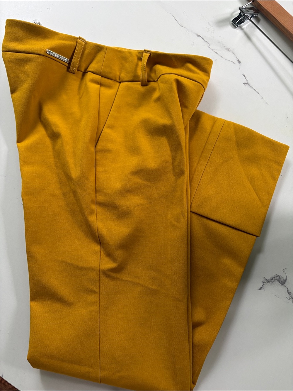 Women’s Mustard Yellow Tailored Dress Pants XS